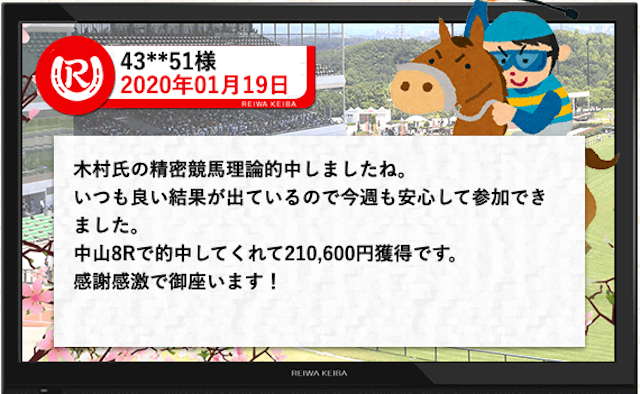 令和ケイバの口コミ画像②